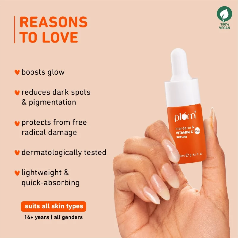 Plum Vitamin C Face Serum For Glowing Skin, 10 ml-7.webp